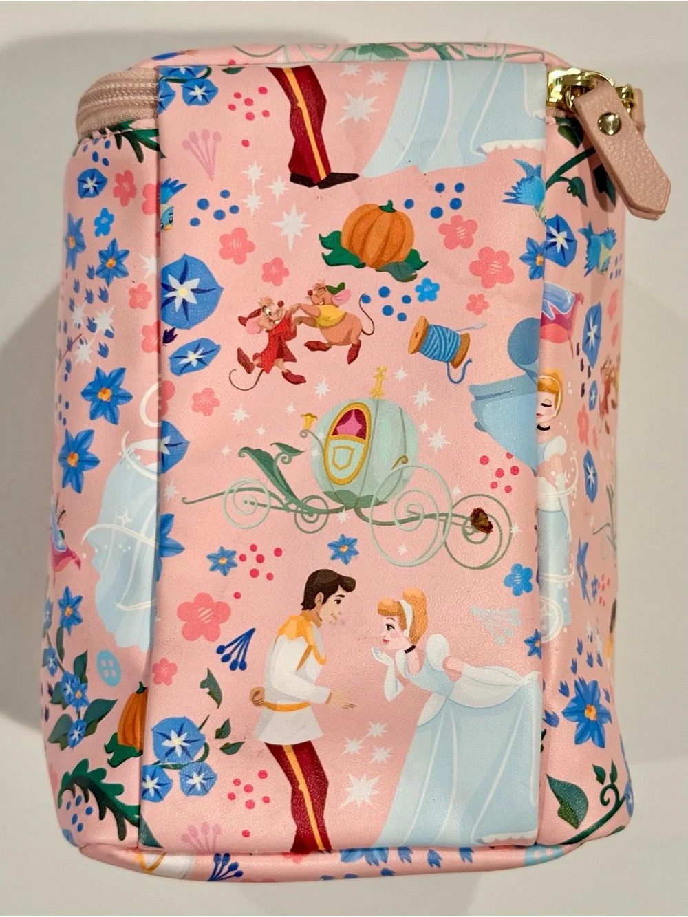 New Petunia Pickle Bottom Baby Bottle Cooler Bag Cinderella Pink Pixel Plus